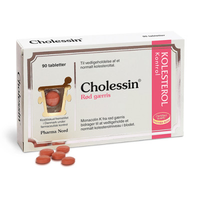 Pharma Nord cholessin rød gærris