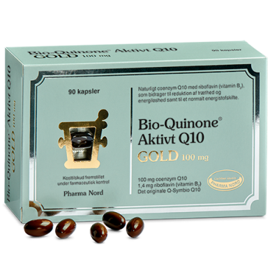 Pharma Nord Bio-Quinone Q10 Gold 100 mg (90 kapsler)