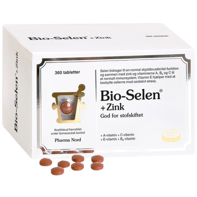 Pharma Nord Bio-Selen Zink (360 tabletter)