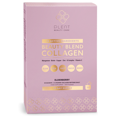 Plent Beauty Blend Collagen Elderberry Box (30 breve)