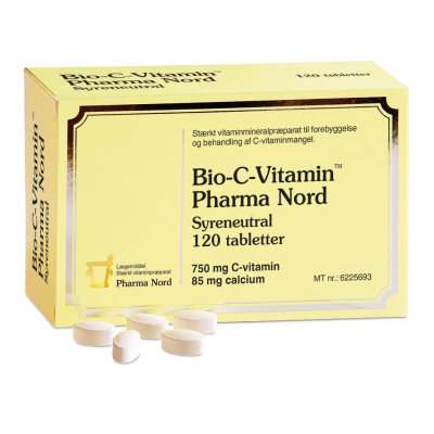 Bio-C-Vitamin 750 mg (120 tabletter)