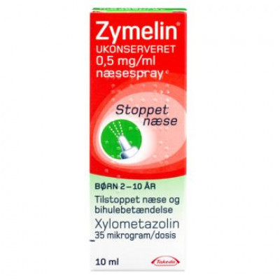 Zymelin Ukonserveret Næsespray til Børn 0,5 mg (10 ml)
