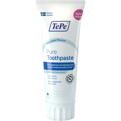 TePe Pure Toothpaste Unflavoured (75 ml)
