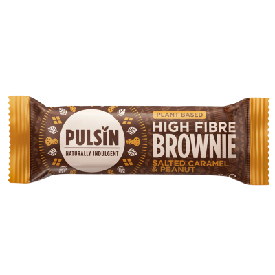 Pulsin Raw Choc Brownie Salted Caramel & Peanut (35 g)