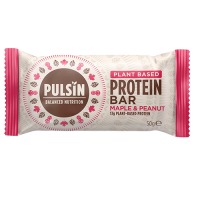 Pulsin Protein Bar Maple & Peanut (50 gr)