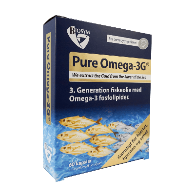 Biosym Pure Omega-3G® (60 kapsler)
