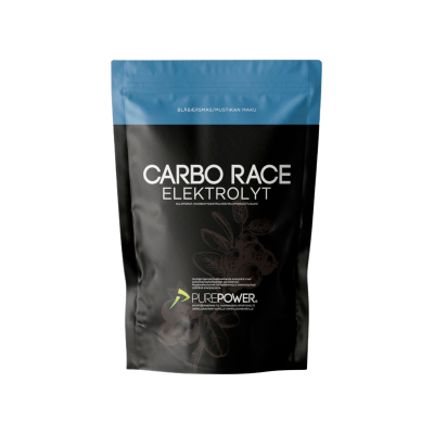 PurePower Carbo Race Electrolyte Blåbær (1 kg)