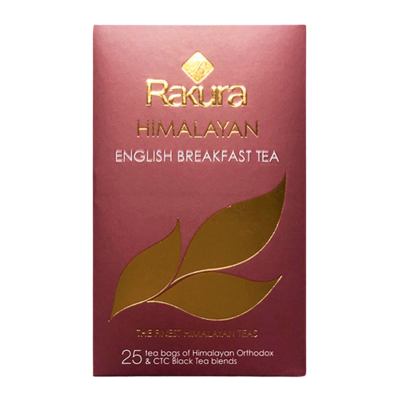 Rakura Himalayan English Breakfast Tea (25 stk)