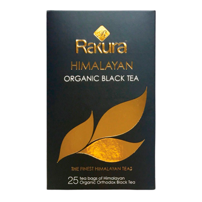 Rakura Himalayan Organic Black Tea (25 stk)