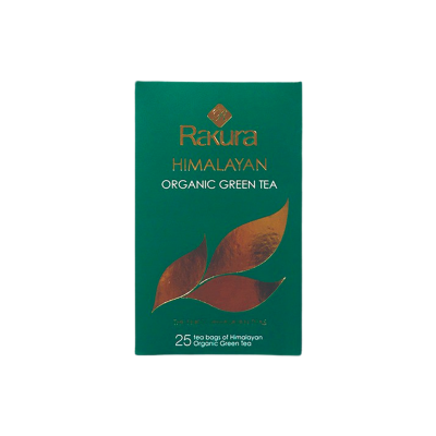 Rakura Himalayan Organic Green Tea (25 stk)