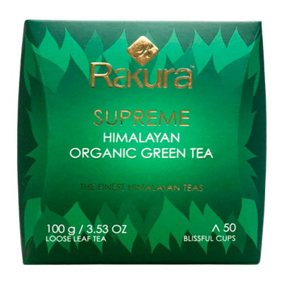 Rakura Supreme Organic Green Tea (100 g) 