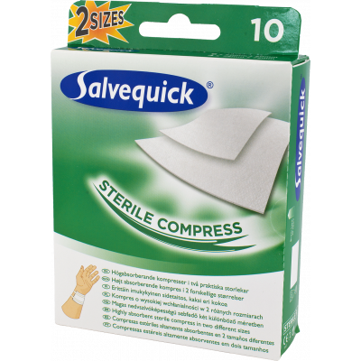 Salvquick Sterile Compress (10 stk)