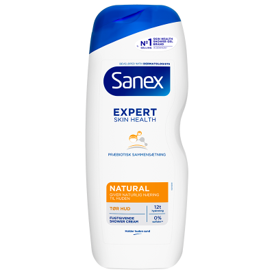 Sanex Shower Gel Expert Skin Health Natural (650 ml.)