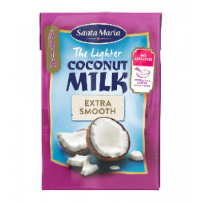 Santa Maria The Lighter Coconut Milk (400 ml)