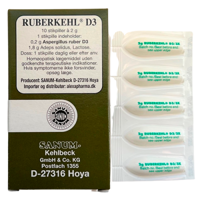 Ruberkehl Stikpiller D6 10 Stk
