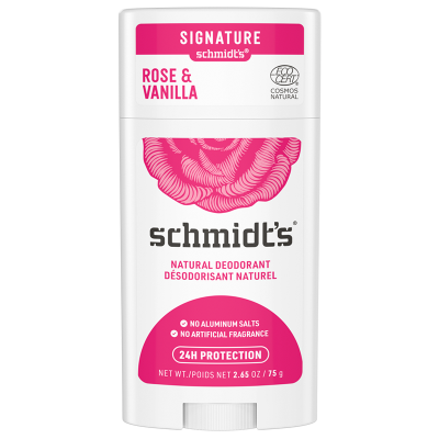 Schmidt's Deodorant stick Rose+Vanilla Schmidt´s (75 g)