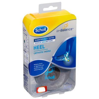 Scholl Med Insoles Heel+Ankle (M)