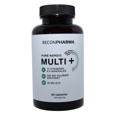 ReconPharma Multivitamin & mineraltilskud (60 tab)