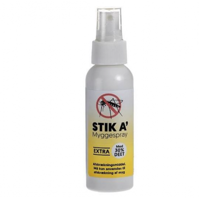Stik A Myggespray EXTRA m. 30% DEET (100 ml)