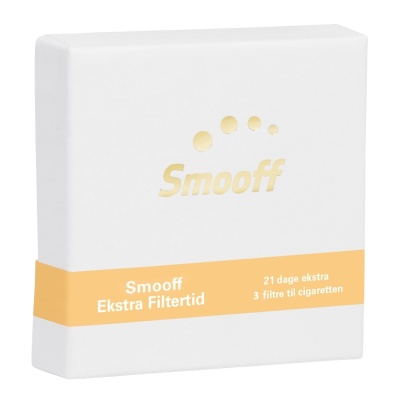 Smooff Ekstra Filtertid (3 stk)