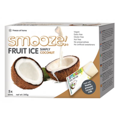 Smooze! Fruit Ice Simply Coconut (5 stk x 65 ml)
