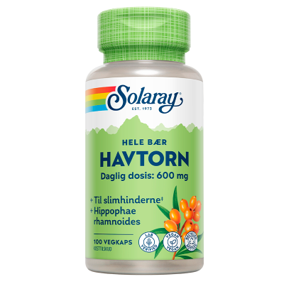 Solaray Havtorn 300 mg (100 kapsler) 