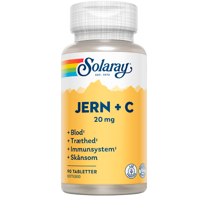 Solaray Jern +C (90 tabl)