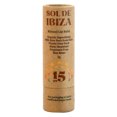 Sol De Ibiza Plastic Free Lip Balm SPF15 (5 g)