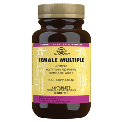 Solgar Female Multivitamin Kvinder (120 tab)