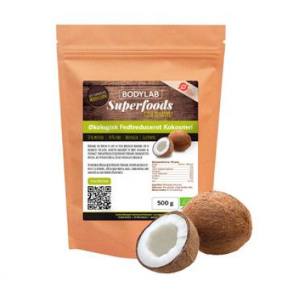 Økologisk fedtreduceret kokosmel