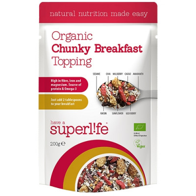 Superlife Chunky Topping Organic (200 g)