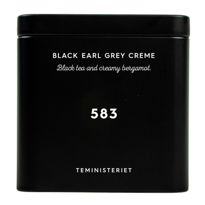 Teministeriet 583 Black Earl Grey Creme Tin (100 g)