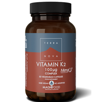 Terranova Vitamin K2 100ug (50 kaps)