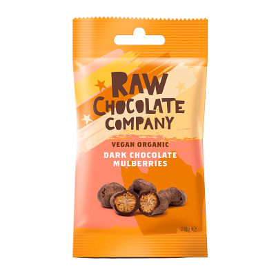 The Raw Chocolate Co. Morbær m. rå chokolade Ø 