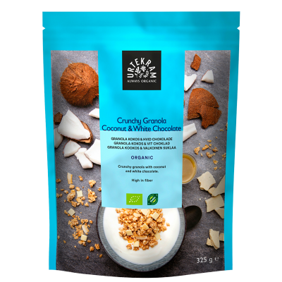 Urtekram Crunchy Granola Coconut & White Chokolate Ø (325 g)