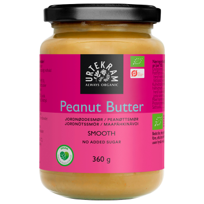 Urtekram Peanut Butter Smooth Ø