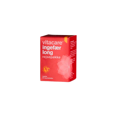 VitaCare Ingefær Long Rejsepakke (50 stk)