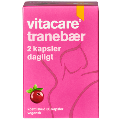 VitaCare Tranebær Stærk 250 mg (30 kapsler)