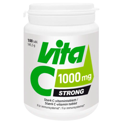 Vita C Stærk C-vitamintablet (100 tab)