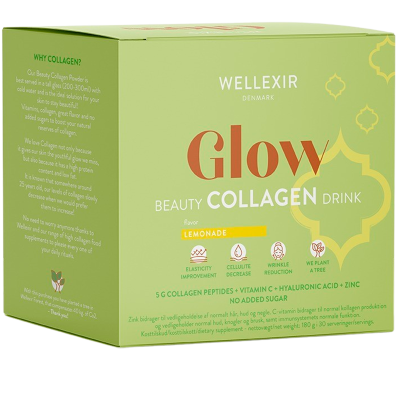 Wellexir Glow Beauty Drink - Lemonade (30 breve)