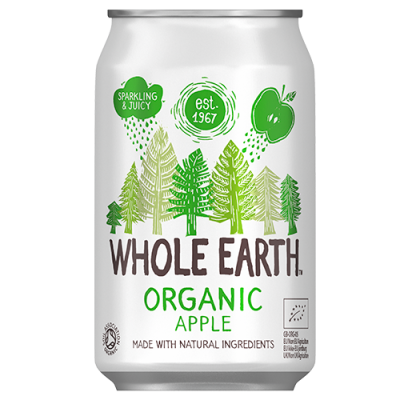 Whole Earth Æble Sodavand Ø (330 ml)