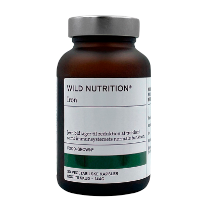 Wild Nutrition Food-Grown Iron Plus (30 kaps)