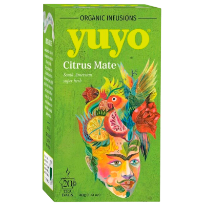Yuyo Mate Citrus te m. Grapefrugt & Hyben Ø (14 br)