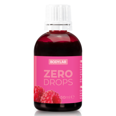 Bodylab Zero Drops Hindbær 