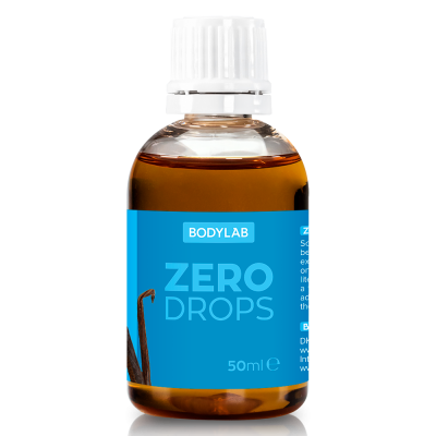 Bodylab Zero Drops Vanilje (50 ml)