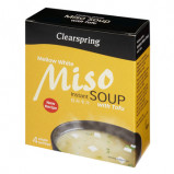 Clearspring Instant Miso Soup - Mellow White m. tofu 40 gr.