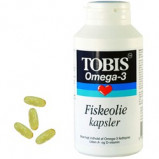 Tobis fiskeolie kapsler 1000mg 120 stk