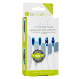 Beconfident Sonic Toothbrush Heads Mix Pack White (2 x 2 stk)