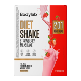 Bodylab Diet Shake Box Strawberry Milkshake (12x45 g)