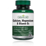 Natures Aid Calcium, Magnesium & Vitamin D3 (90 kap)